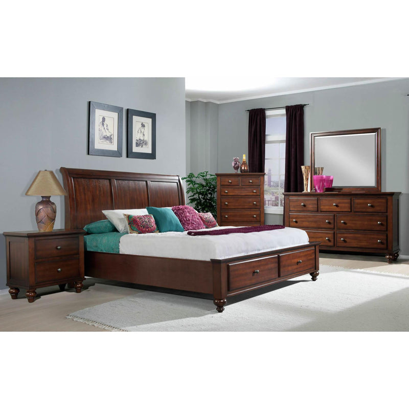 Elements International Chatham Queen Bed with Storage CH777QB IMAGE 3