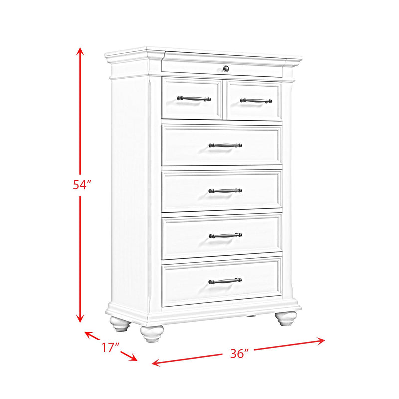 Elements International Slater 6-Drawer Chest SR600CH IMAGE 11