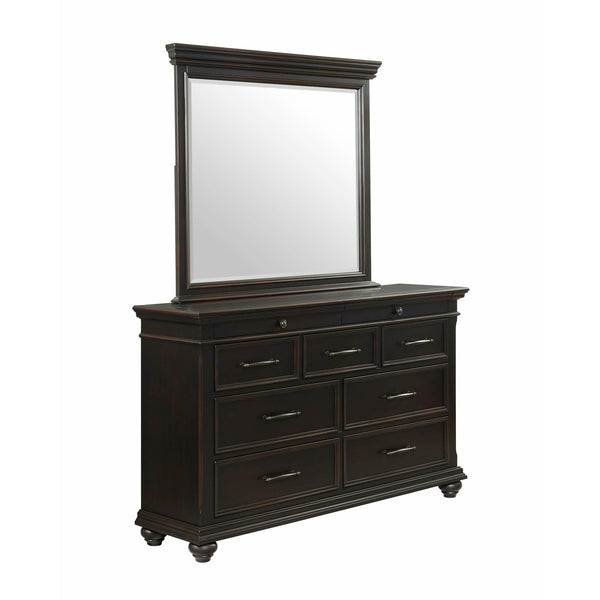 Elements International Slater 9-Drawer Dresser with Mirror SR800DRMR IMAGE 1