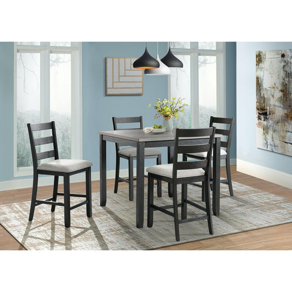 Elements International Martin Grey 5 pc Counter Height Dinette DMT3005CS IMAGE 1