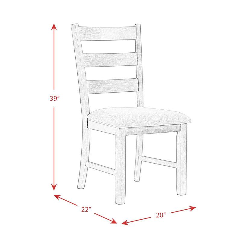 Elements International Martin Grey 6 pc Dinette DMT3006DS IMAGE 17