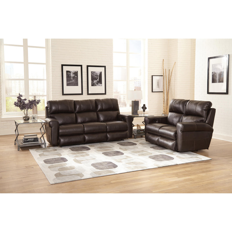 Catnapper Torretta Power Reclining Leather Match Sofa 64571 1273-89/3073-89 IMAGE 2