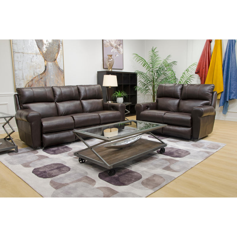 Catnapper Torretta Power Reclining Leather Match Sofa 64571 1273-89/3073-89 IMAGE 3