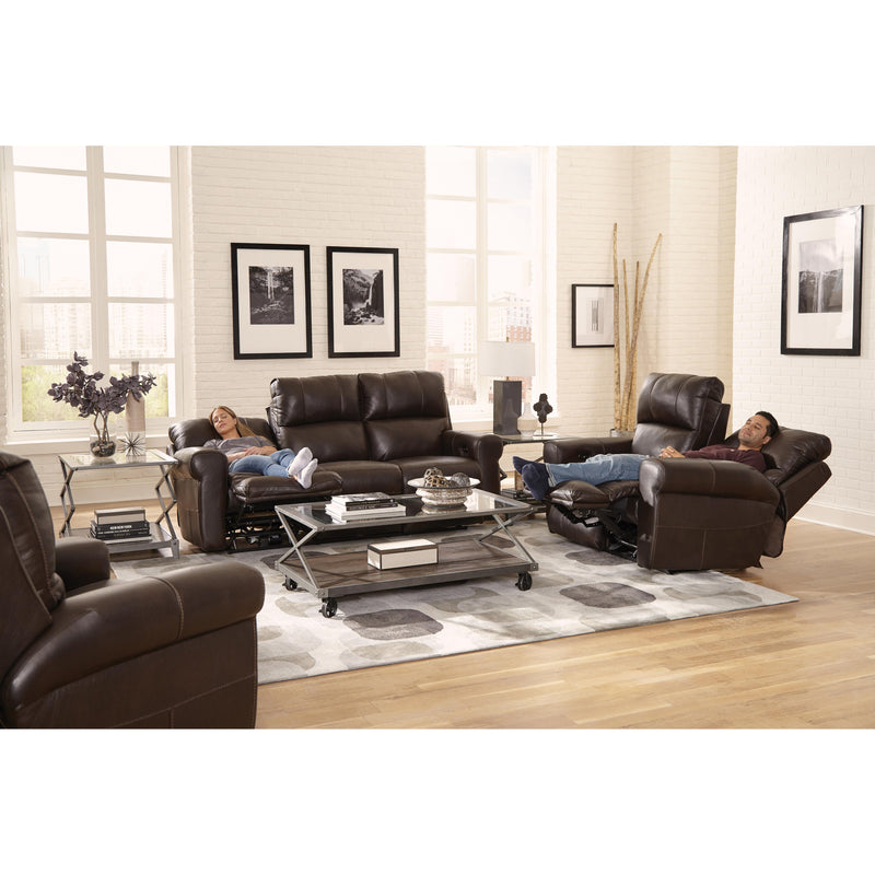 Catnapper Torretta Power Reclining Leather Match Loveseat 64572 1273-89/3073-89 IMAGE 5