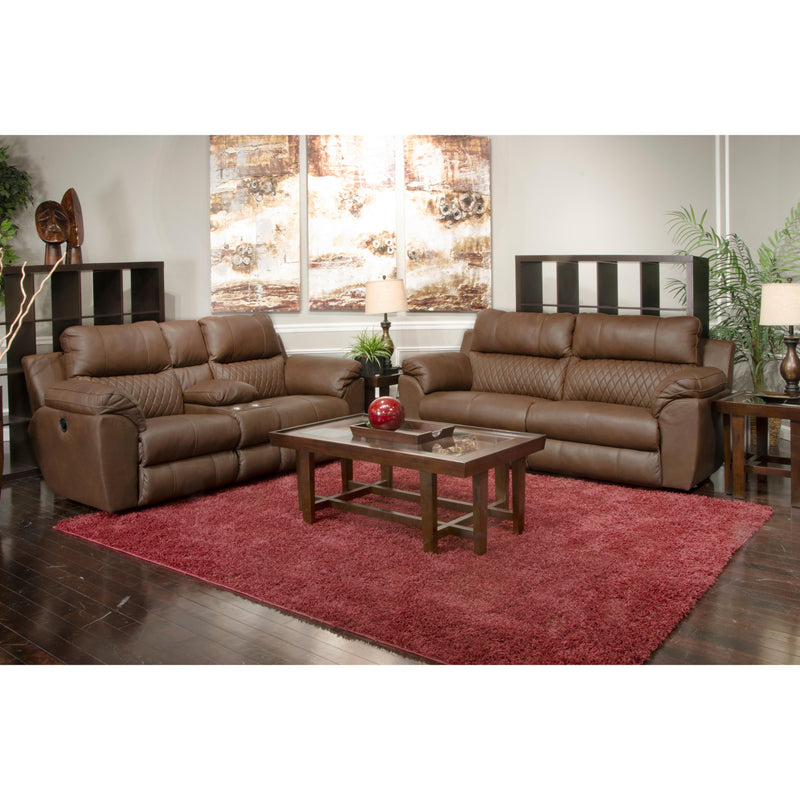 Catnapper Sorrento Power Reclining Leather Match Loveseat 64729 1225-39/3025-39 IMAGE 2