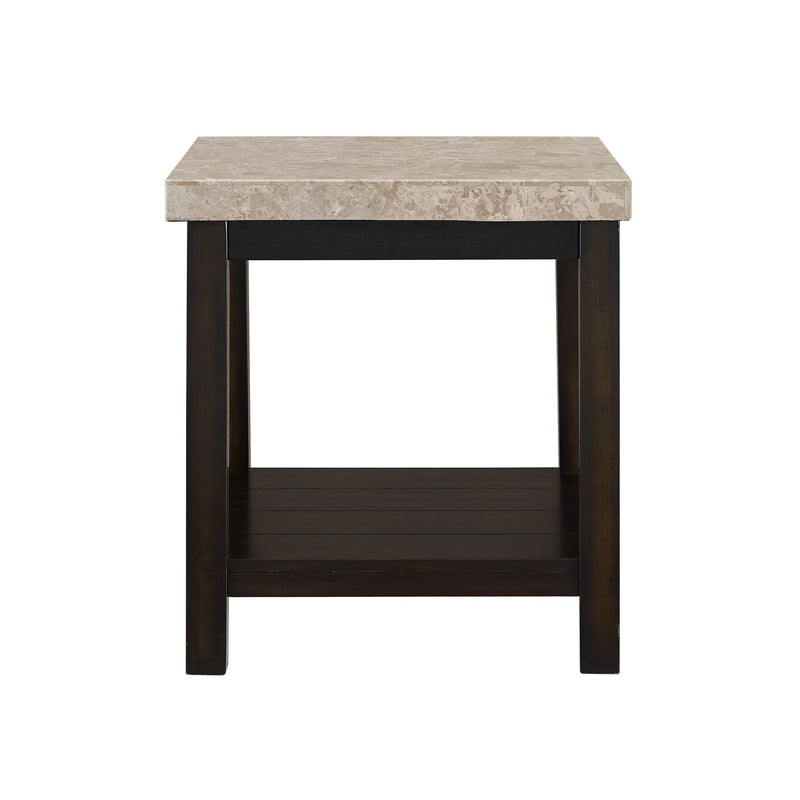 Elements International Kansas End Table CKS100ETE IMAGE 2