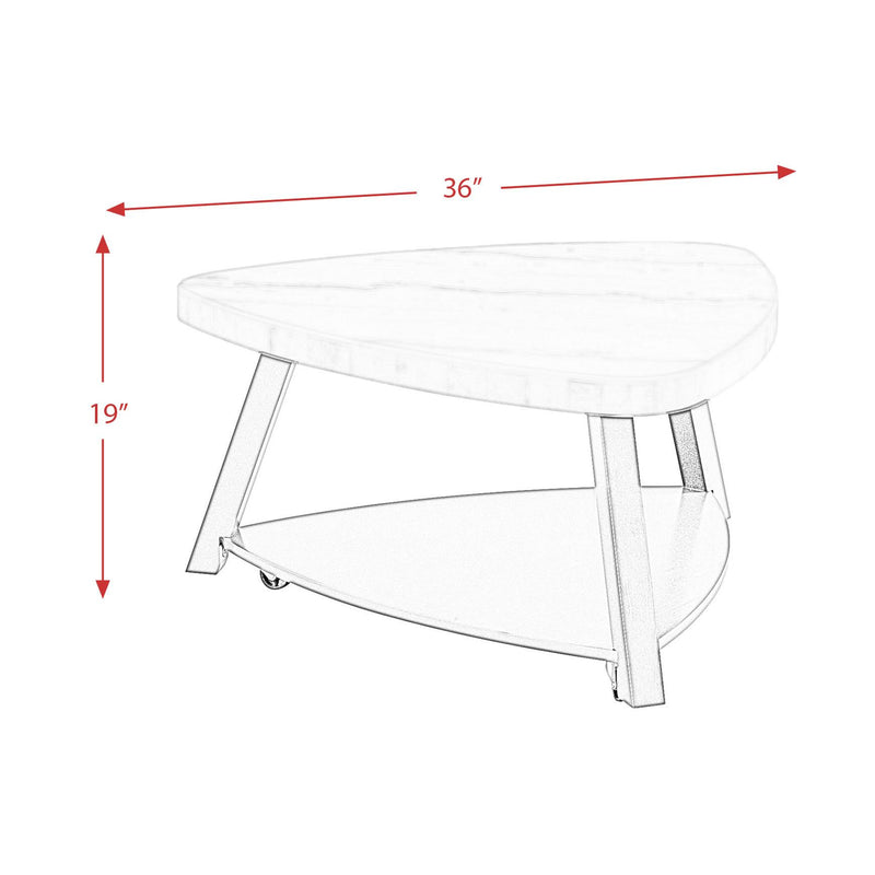 Elements International Trinity Coffee Table CTN100CT IMAGE 10