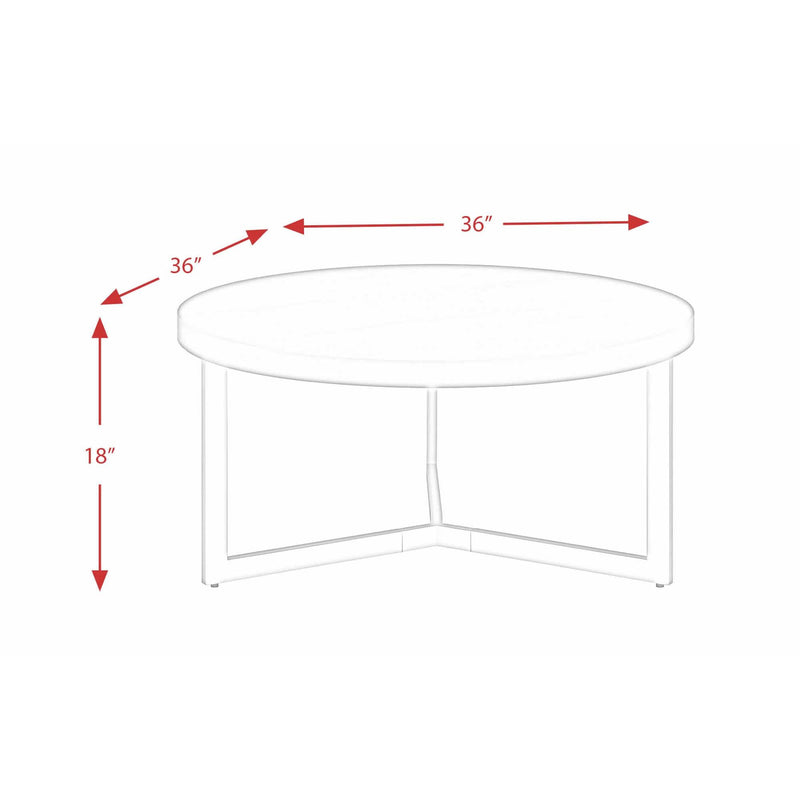 Elements International Harper Coffee Table CHP100CT IMAGE 10