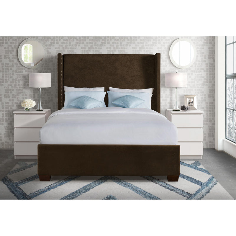 Elements International Magnolia King Upholstered Platform Bed UMG3153KB IMAGE 8