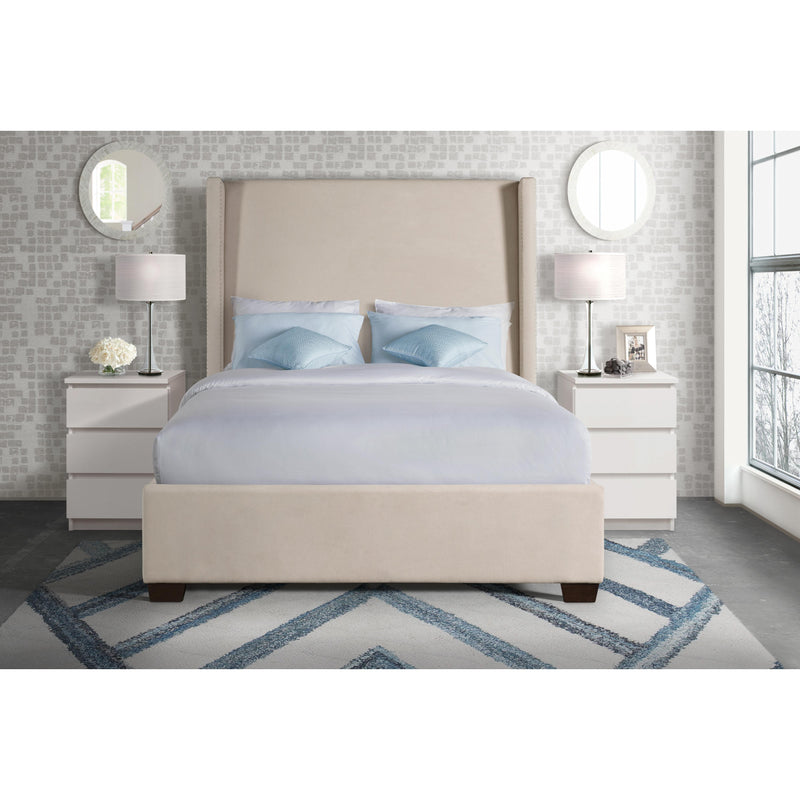 Elements International Magnolia King Upholstered Platform Bed UMG3152KB IMAGE 8