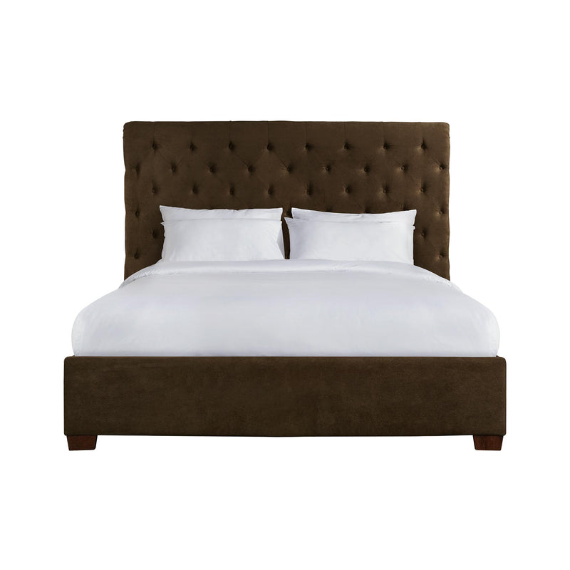 Elements International Waldorf King Upholstered Platform Bed UWF3153KB IMAGE 2