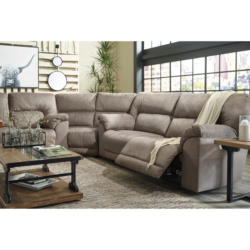 Benchcraft Cavalcade Power Reclining Leather Look Sofa 7760147 IMAGE 15