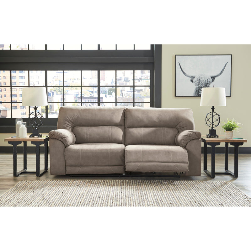 Benchcraft Cavalcade Power Reclining Leather Look Sofa 7760147 IMAGE 6