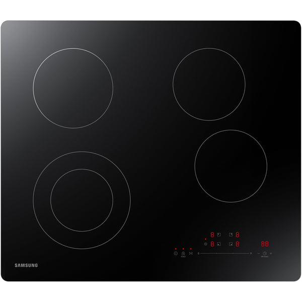 Samsung 24-inch Built-in Electric Cooktop with Digital Display NZ24T4360RK/AA IMAGE 1