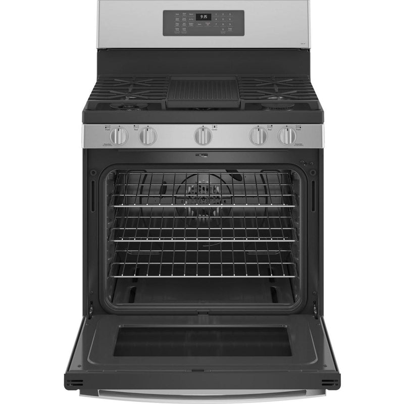 GE Profile 30-inch Freestanding Gas Range with Wi-Fi Connectivity PGB935YPFS IMAGE 2