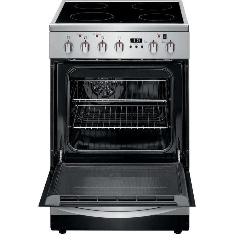 Frigidaire 24-inch Freestanding Electric Range FCFE2425AS IMAGE 2