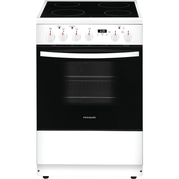 Frigidaire 24-inch Freestanding Electric Range FCFE2425AW IMAGE 1