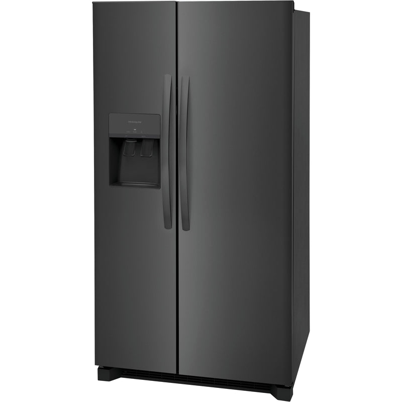 Frigidaire 36-inch, 25.6 cu.ft. Freestanding Side-by-Side Refrigerator with Ice and Water Dispensing System FRSS2623AD IMAGE 6