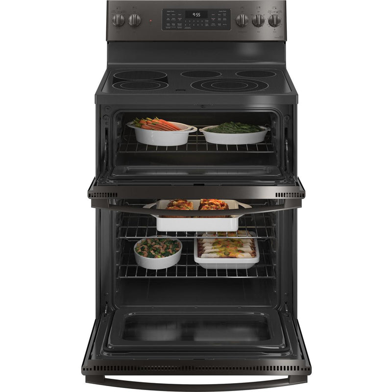 GE Profile 30-inch Freestanding Electric Range with Wi-Fi Connectivity PB965BPTS IMAGE 3