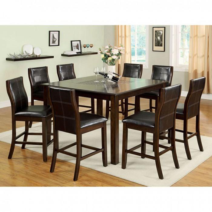 Furniture of America Townsend II Counter Height Dining Chair CM3339DK-PC-2PK IMAGE 2