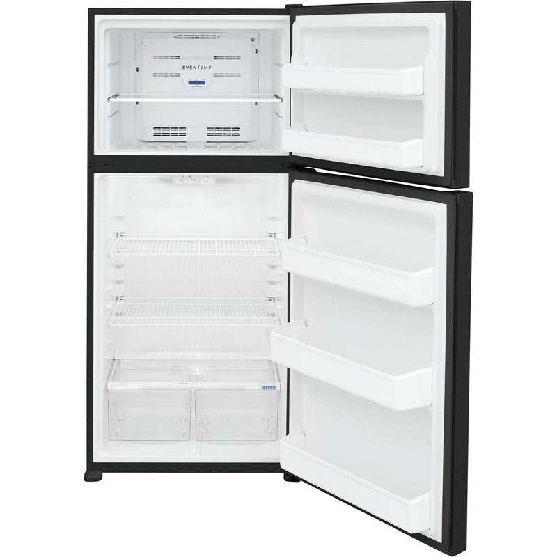 Frigidaire 30-inch, 18.3 cu.ft. Freestanding Top Freezer Refrigerator with EvenTemp™ Cooling System FFHT1814WB IMAGE 3