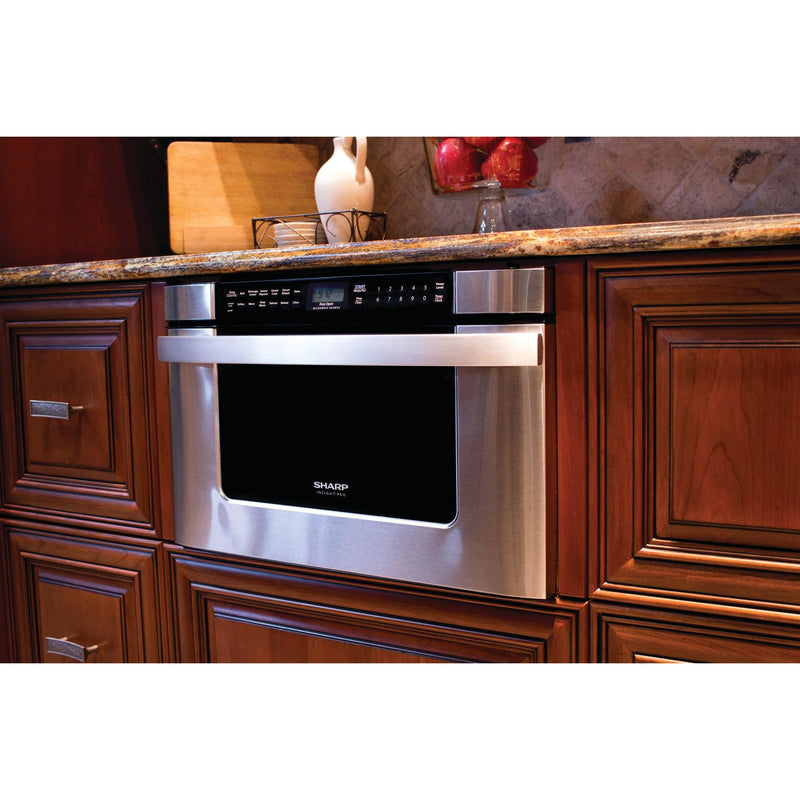 Sharp 24-inch, 1.2 cu. ft. Microwave Oven Drawer KB6524PSY IMAGE 4