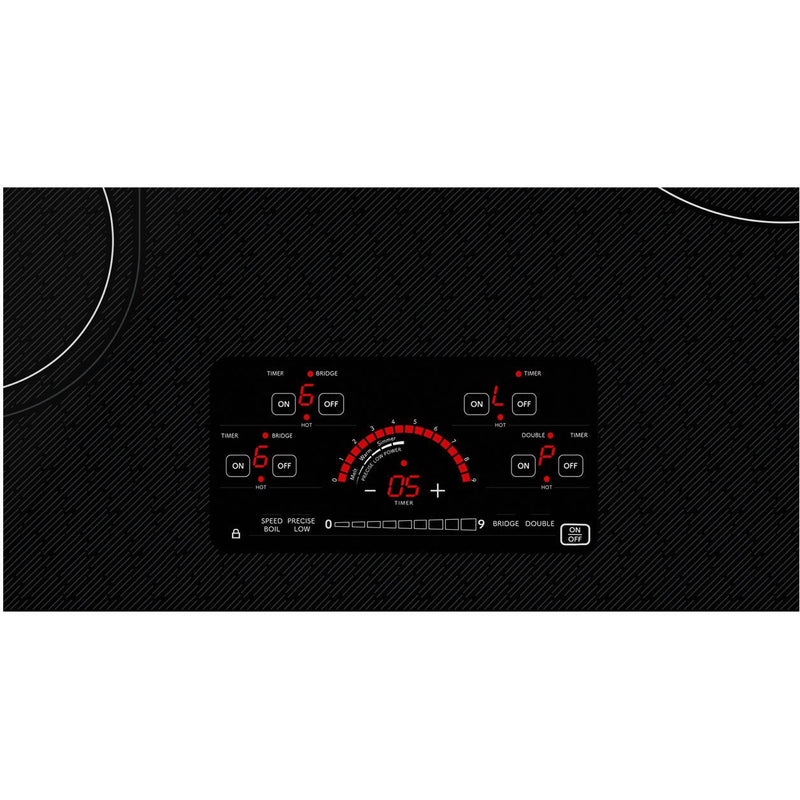 Sharp 30-inch Drop-In Electric Cooktop with Side Accessories SCR3042FB IMAGE 2