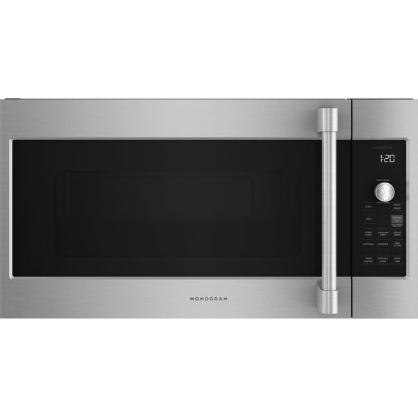 Monogram 30-inch, 1.7 cu.ft. Over-the-Range Microwave Oven with Convection Technology ZSA1202PSS IMAGE 1