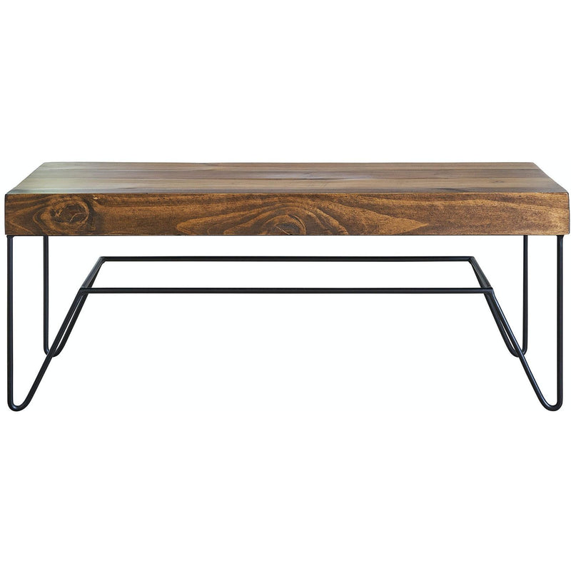 Elements International Cruz Bench MDCZ100BN IMAGE 2