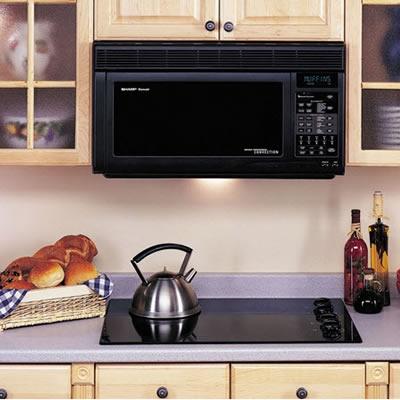 Sharp 30-inch, 1.1 cu. ft. Over-the-Range Microwave Oven with Convection R1875T IMAGE 2