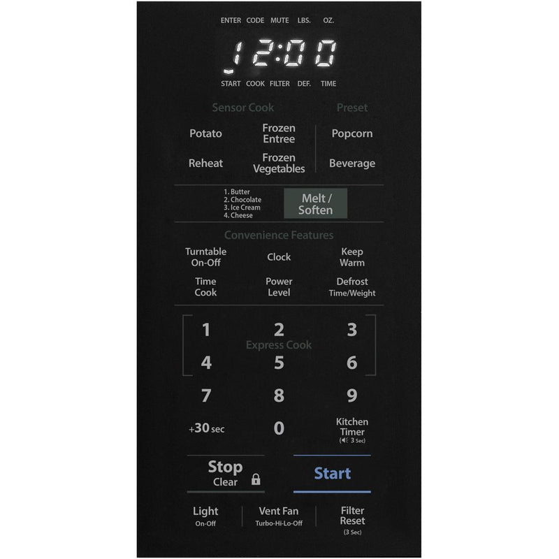 Sharp 1.8 cu. ft. Over-the-Range Microwave Oven with Carousel® Turntable SMO1854DS IMAGE 3