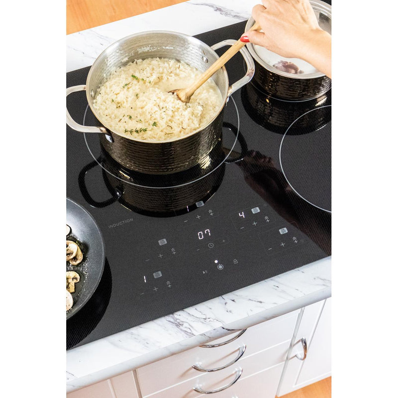 Sharp 36-inch Built-In Electric Cooktop with Induction SDH3652DB IMAGE 9