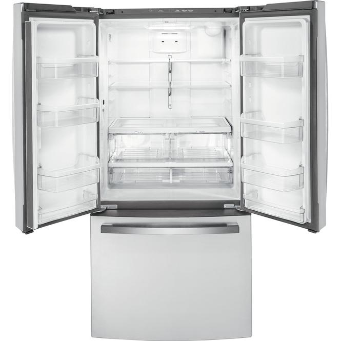 GE 33-inch, 18.6 cu. ft. Counter-Depth French-Door Refrigerator GWE19JYLFS IMAGE 3