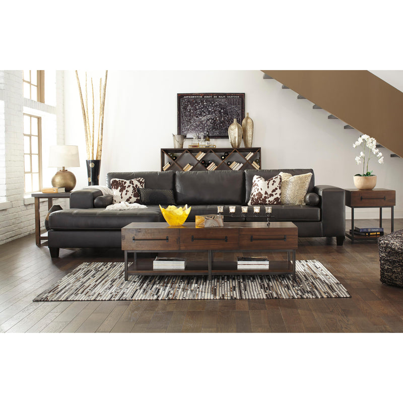 Signature Design by Ashley Nokomis Leather Look 2 pc Sectional 8772116/8772167 IMAGE 8