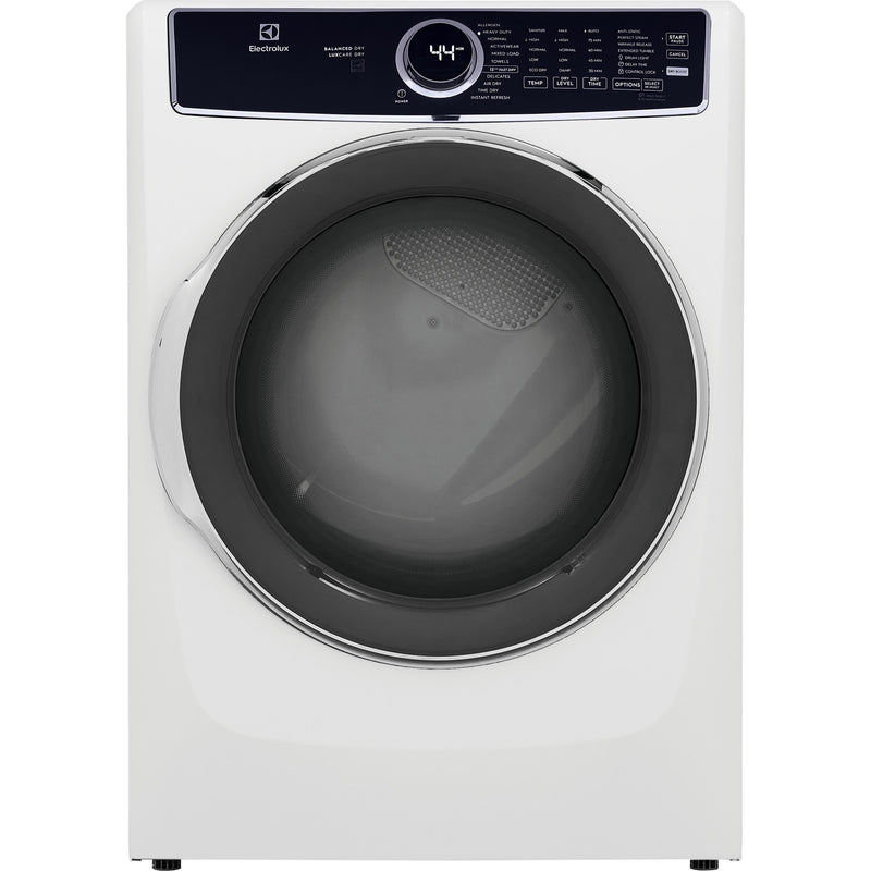 Electrolux 8.0 cu.ft. Front Load Perfect Steam™ Electric Dryer with Balanced Dry™ ELFE7637BW IMAGE 1