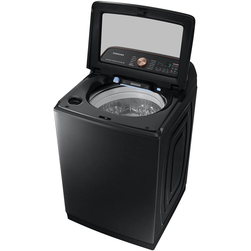 Samsung 5.5 cu.ft. Top Loading Washer with Wi-Fi Connectivity WA55A7700AV/US IMAGE 2