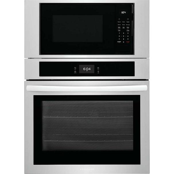 Frigidaire 30-inch built-in Microwave Combination Wall Oven with Convection Technology FCWM3027AS IMAGE 1