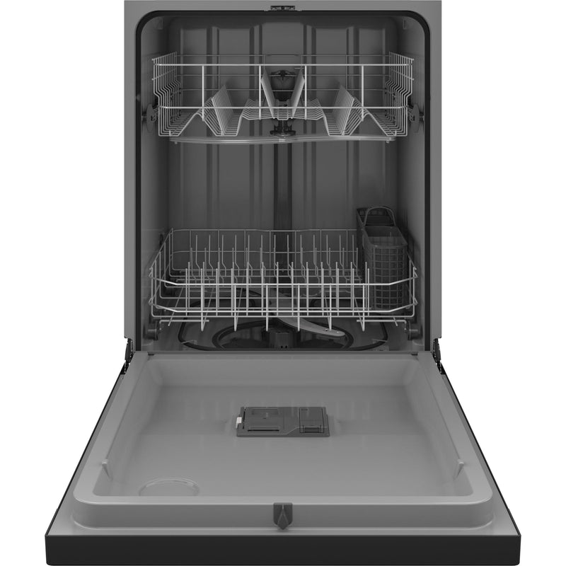 Hotpoint 24-inch Built-in Dishwasher with Water Filtration System HDF330PGRBB IMAGE 2