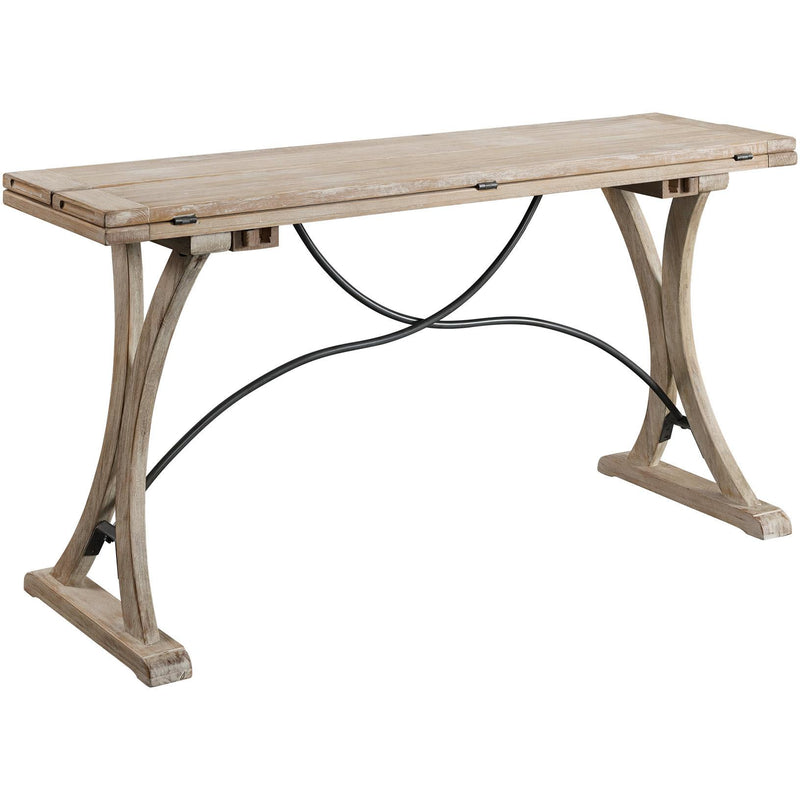 Elements International Callista Dining Table with Trestle Base LCL100FTDT IMAGE 2