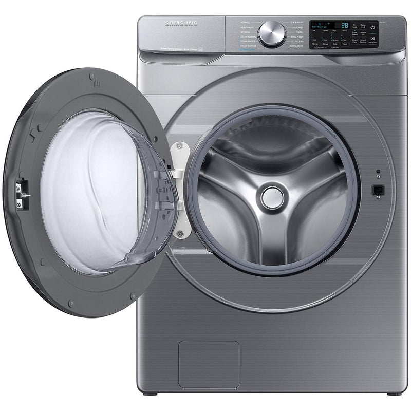 Samsung 4.5 cu.ft. Front Loading Washer with Wi-Fi Connectivity WF45B6300AP/US IMAGE 2