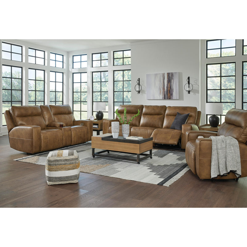 Signature Design by Ashley Game Plan Power Reclining Leather Sofa U1520615 IMAGE 10