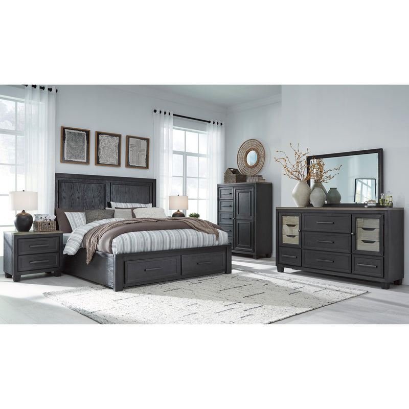 Signature Design by Ashley Foyland 2-Drawer Nightstand B989-92 IMAGE 9