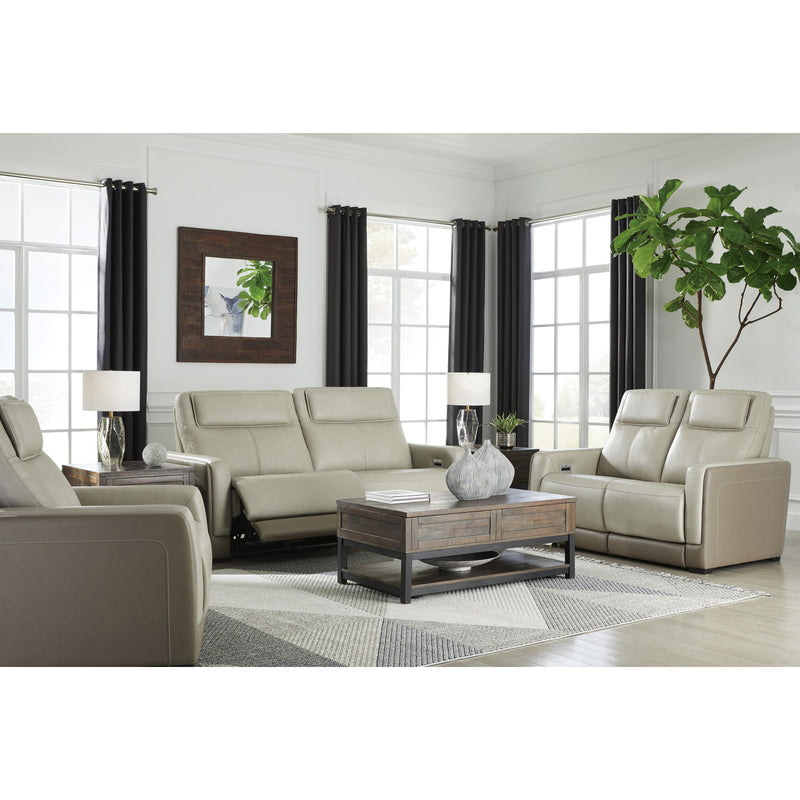 Signature Design by Ashley Battleville Power Leather Match Recliner U3070513 IMAGE 11