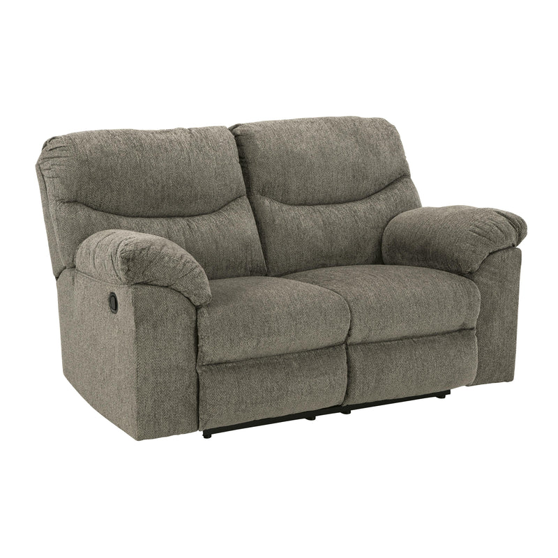 Signature Design by Ashley Alphons Reclining Fabric Loveseat 2820186 IMAGE 1