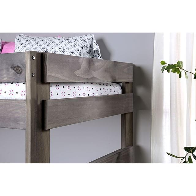 Furniture of America Kids Beds Bunk Bed AM-BK100GY-BED-SLAT IMAGE 3