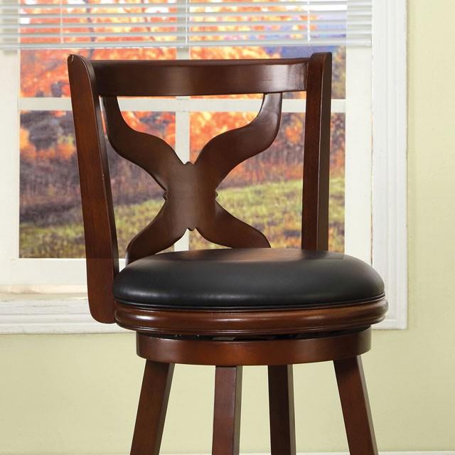 Furniture of America Baltic Pub Height Stool CM-BR6244-29N IMAGE 2