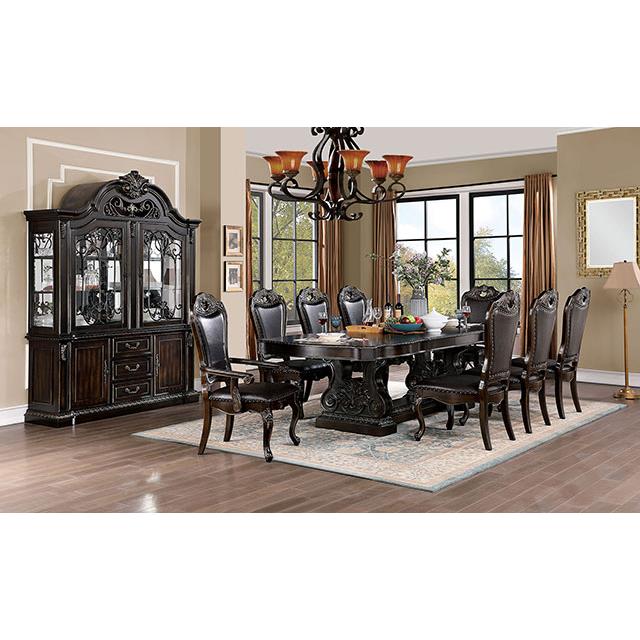 Furniture of America Lombardy Dining Table CM3146T-TABLE IMAGE 2