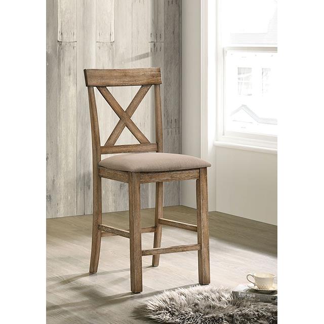 Furniture of America Plankinton Counter Height Dining Chair CM3492PC-2PK IMAGE 2