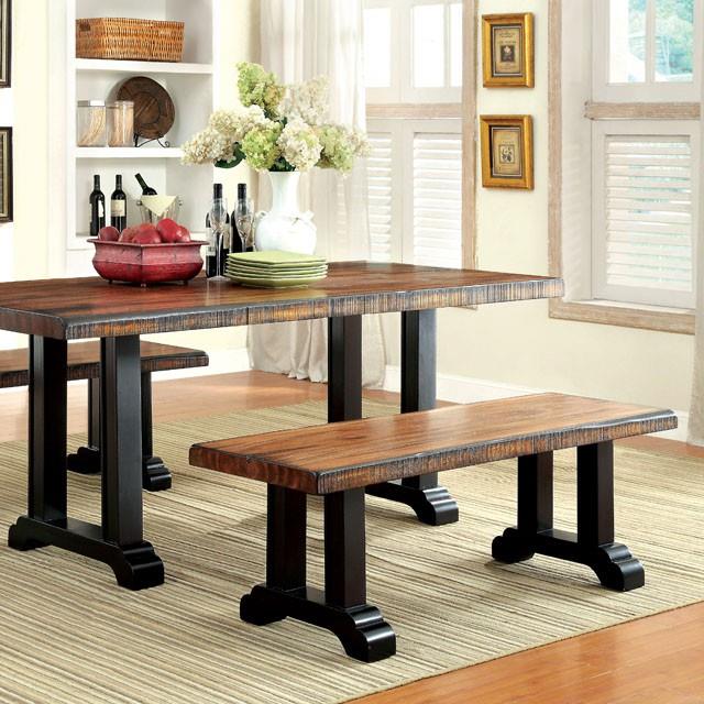 Furniture of America Gregory Dining Table CM3605T IMAGE 3