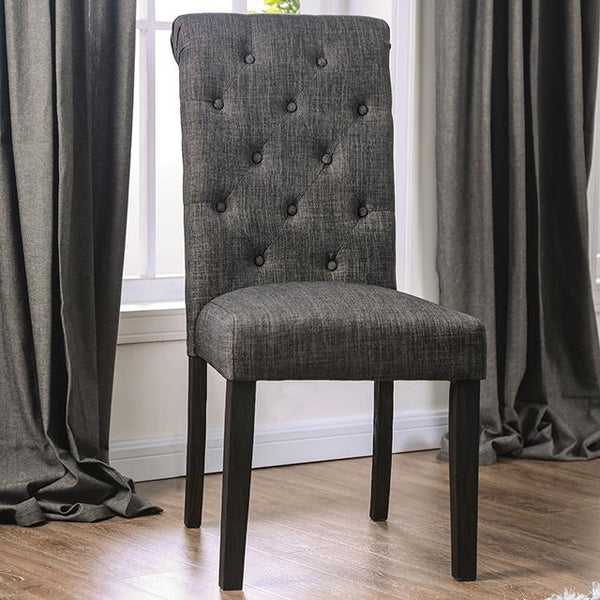 Furniture of America Alfred Dining Chair CM3735GY-SC-2PK IMAGE 1